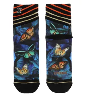 Chaussette expressive butterfly